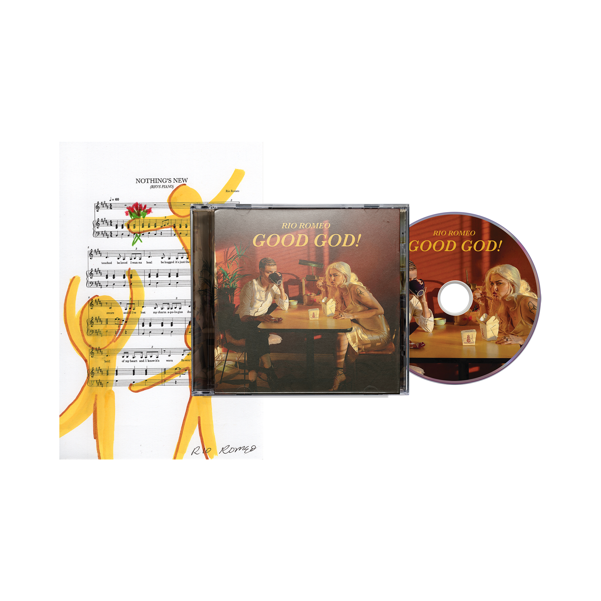 Good God! CD + Hand Drawn Art Piece – Rio Romeo