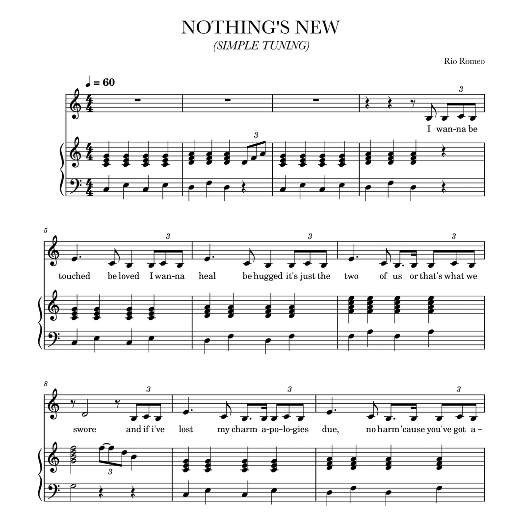 Free Sheet Music – Rio Romeo